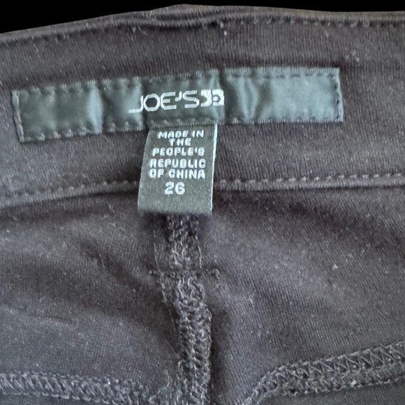 Joe’s Jeans Black Skinny Legging Pants – Size 26 - Picture 2 of 6